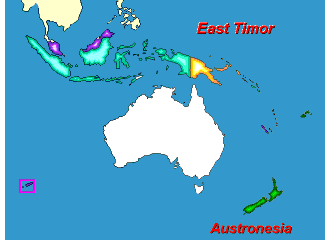 Countries and capitals of South East Asia